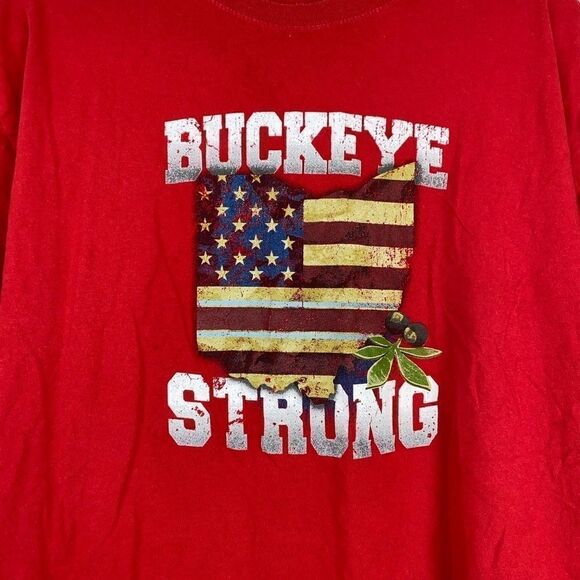 Ohio state Buckeyes graphic print t-shirt sz XL - Picture 2 of 4